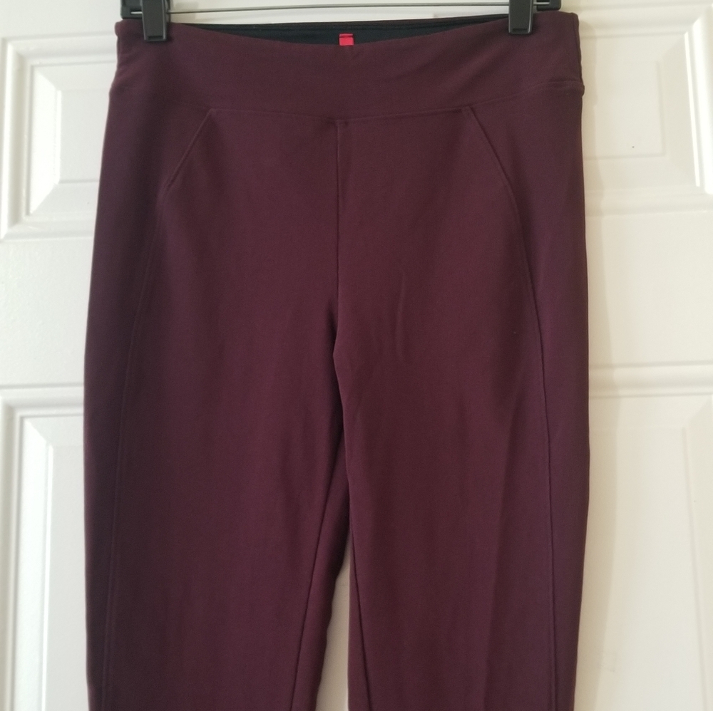 Spanx Micro Rib Knit Control Top Skimmer Leggings Size L - Picture 5 of 14
